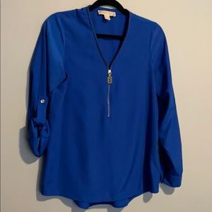 Michael Kors Zipper Blouse